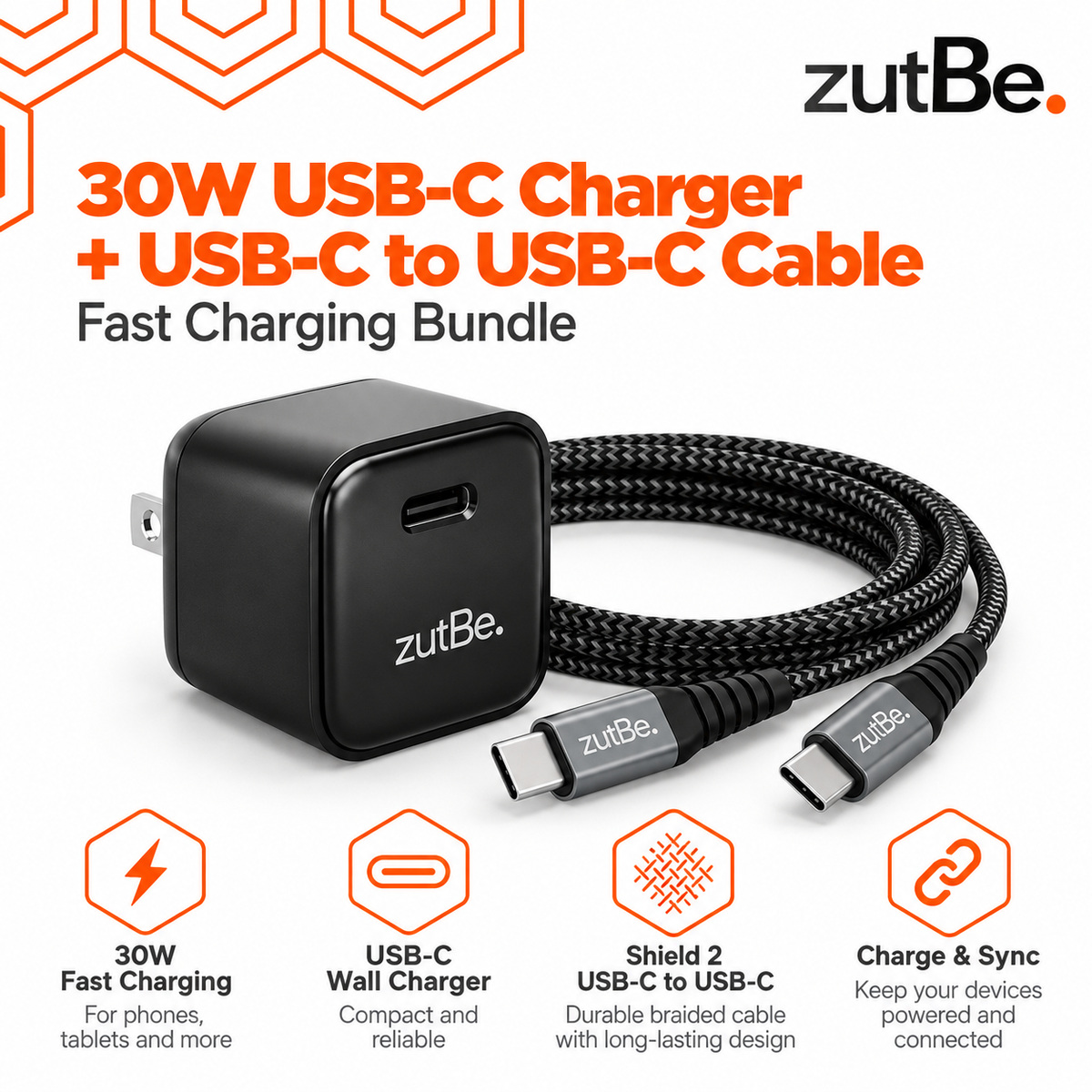 zutBe Everyday Charging Kit — Foldable Edition