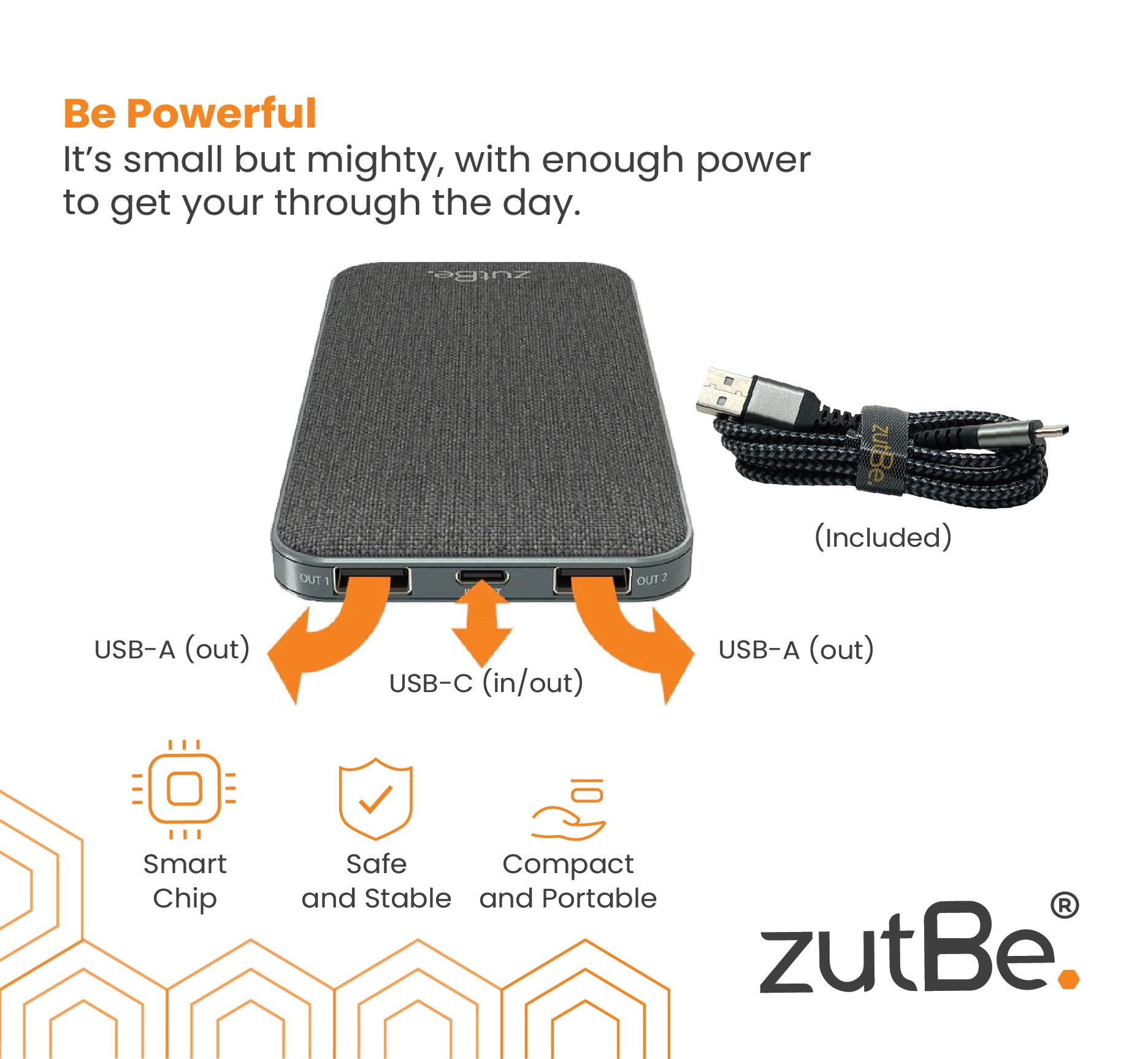 PowerTrip 10000 mAh Portable Charger