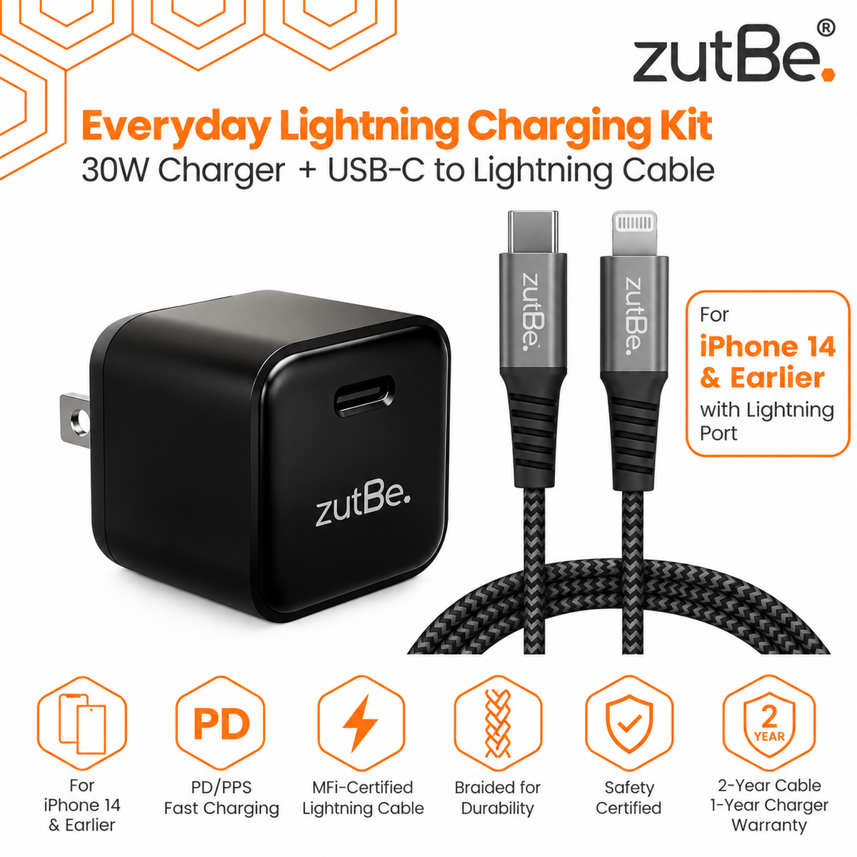zutBe Everyday Lightning Charging Kit